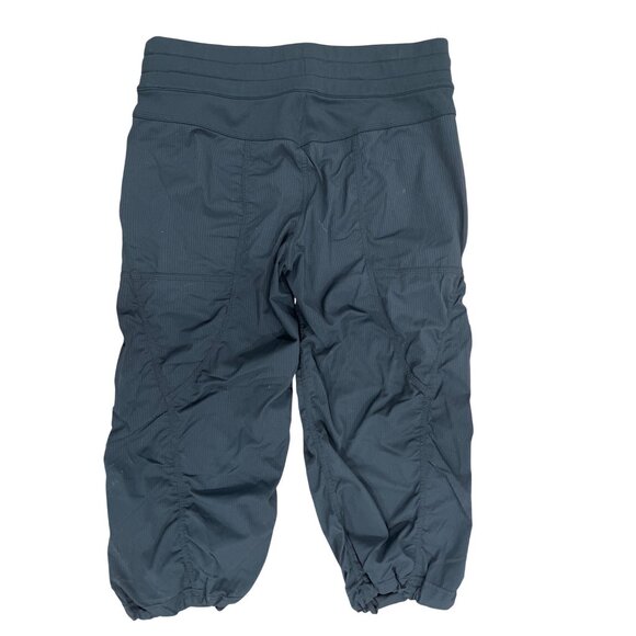 Lululemon Black Dance Studio Capri-Length Drawstring Athletic Pants Size 8 With - Picture 5 of 7